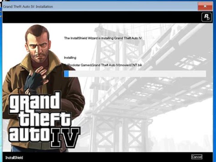 How many GB is GTA 4 setup?