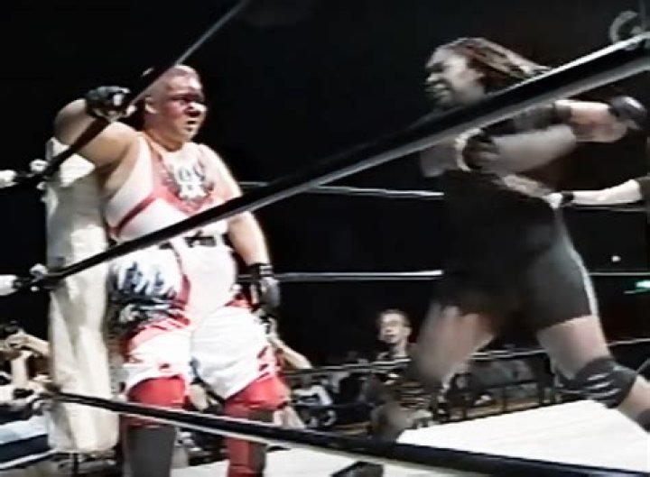 Is Aja Kong black?