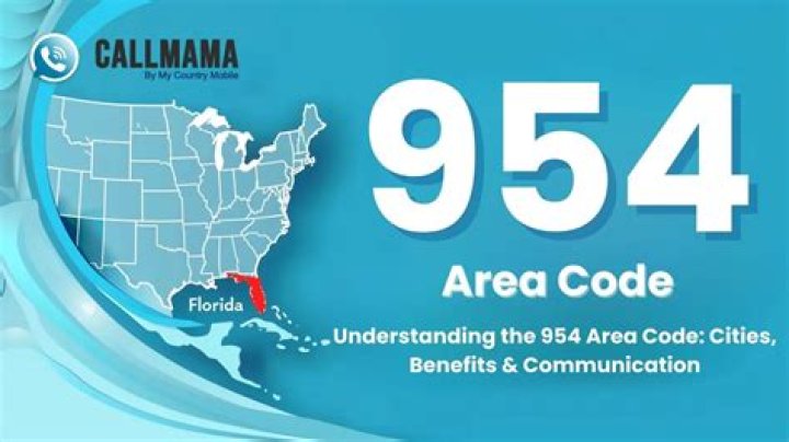 What area code is 954 belong to?