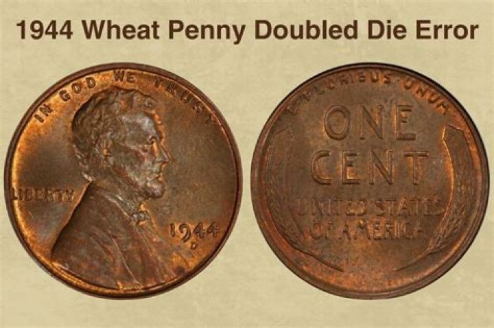 What is the 1944 penny error?