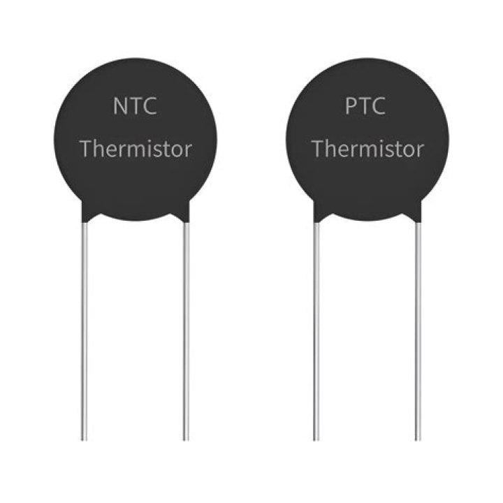 What is the difference between NTC and PTC type thermistors?